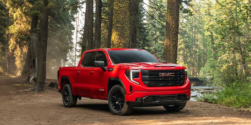 2026 GMC Sierra 1500 front view highlighting towing capacity and rugged styling in Stevens Point, WI.